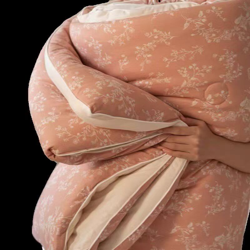 天竺棉A类针织棉被子被芯大豆纤维C被春秋被四季通用柔软冬被棉被