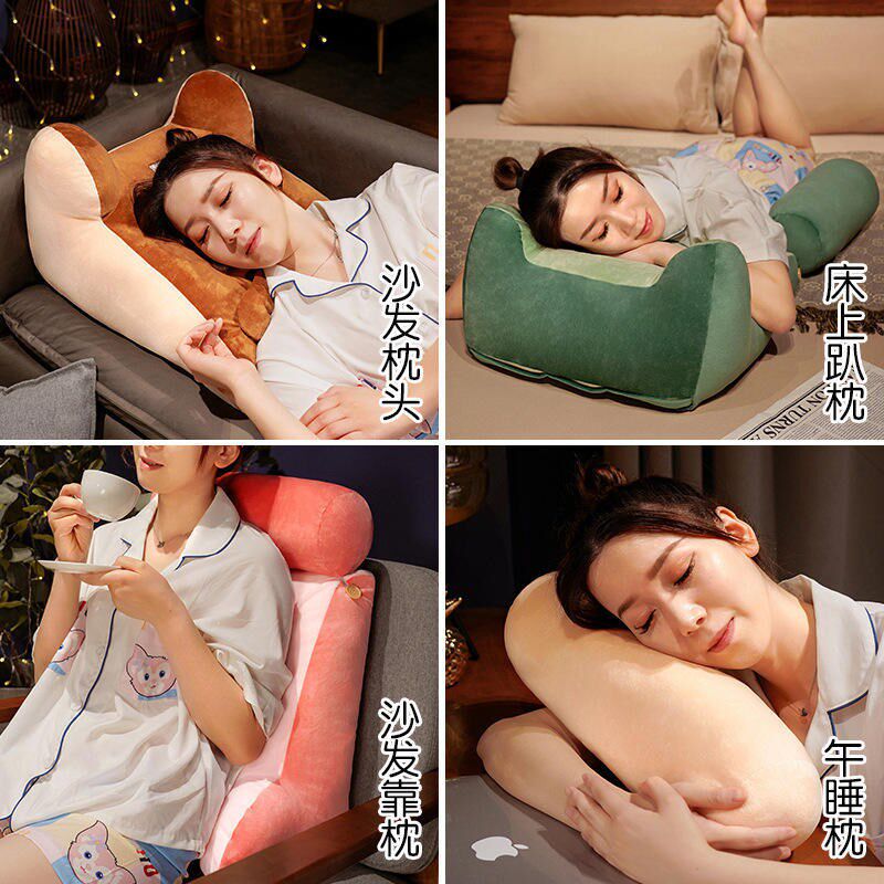 代发床头靠软包大靠背沙发护腰床上靠背办R公室学生宿舍靠枕
