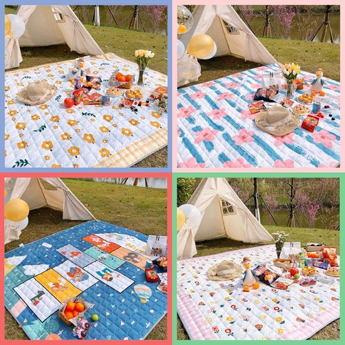 户外野餐垫防水防潮垫春游垫子便携加厚超轻可折叠草坪布野炊地垫