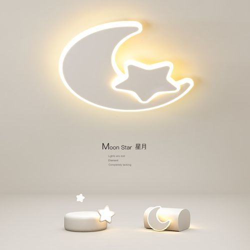 简约现代儿童房灯创意led吸顶灯小客厅灯卧室灯男孩女孩房间灯具