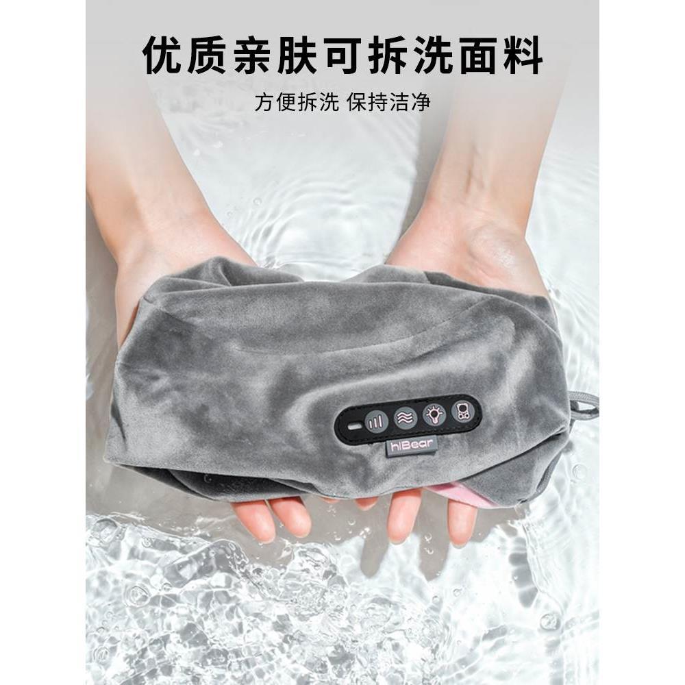 哈啦熊颈椎按摩器脖子揉捏斜方肌按摩枕多功能家用肩颈按摩仪礼物