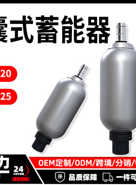 10-31.5MPA液压囊式蓄能器NXQA20/25L小型储存罐蓄能器厂家直销