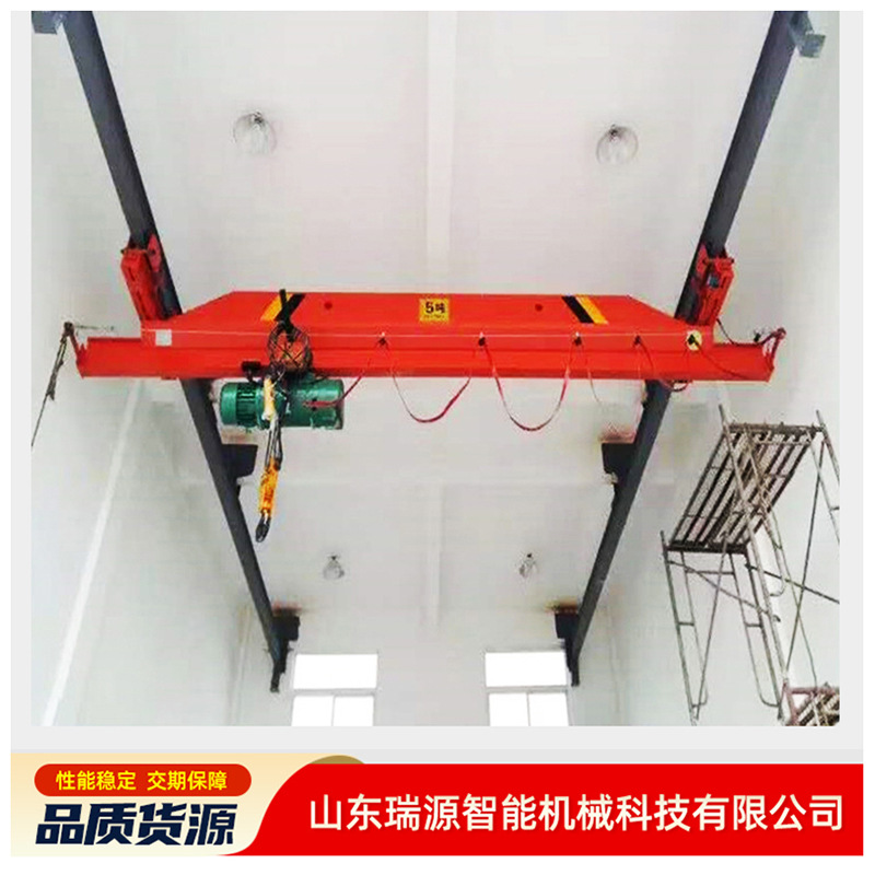 LX型电动悬挂单梁行车 结构轻巧2t单梁悬挂起重机 单梁倒挂行吊