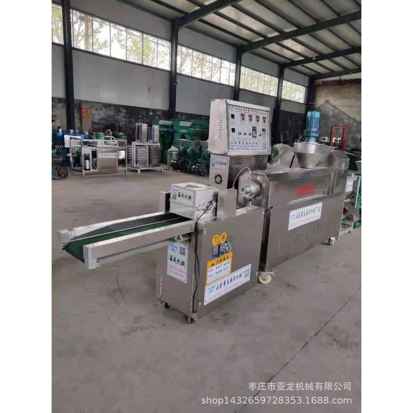 豆制品加工设备河南胡辣汤面筋挤出机谷元粉做干面筋的设备厂家