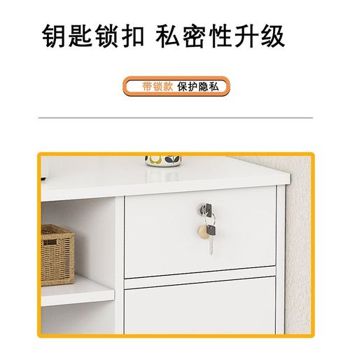 新款美容院吧台服装店收银台简约现代店铺小型前台接待台柜台桌子