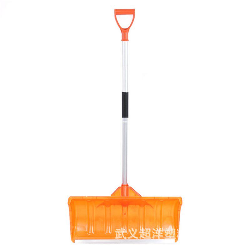 厂家直供可拆卸便携加厚加宽塑料雪铲雪锹户外推雪板 铲雪塑料锨
