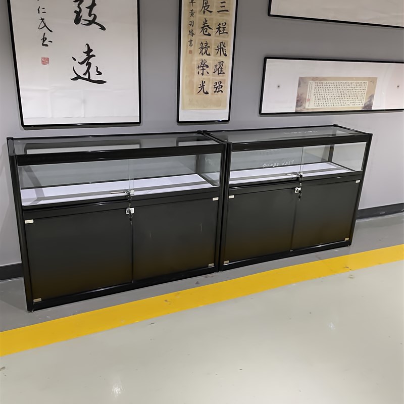 玻璃展示柜珠宝饰l品首饰展柜手机柜台商用透明产品陈列柜货架烟
