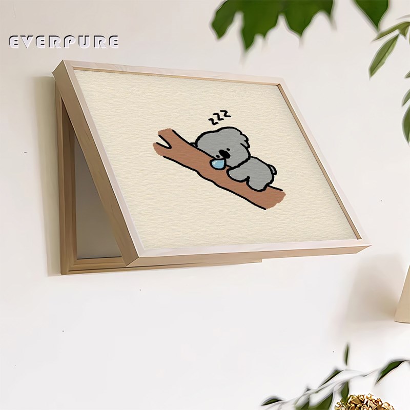 电表箱超薄简约卡通装饰画儿童挂画配电P箱免打孔遮挡壁画图片