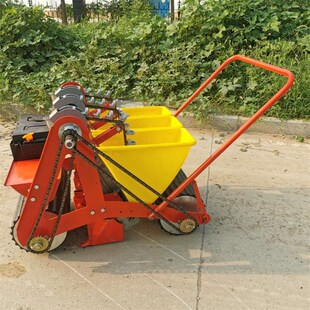 大蒜种植机播种机电m动式小型家用多行数多选择大蒜点播机种蒜机