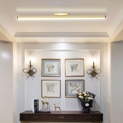 过道灯走廊灯创意个性长条led灯饰现代简约玄关阳台衣帽间吸顶灯