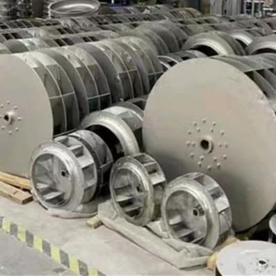 不锈钢风轮铝合金风机叶轮叶片钛合金风叶加工制作轴流风机扇叶