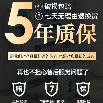双人儿童学习桌家用书桌男女孩写字作业桌中小学生课桌椅学校同款