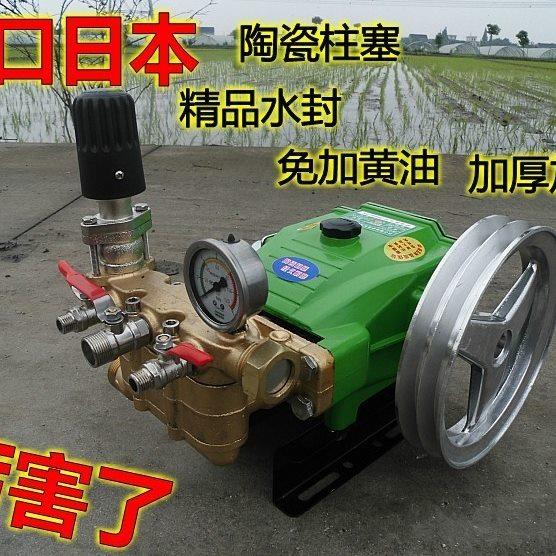 三缸柱塞泵/水稻山地打药泵/果树喷雾园林高压机动喷雾器打药机