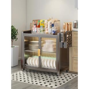 碗架厨房刀架调料品置物架家用台面沥水收纳架放碗盘子多层碗碟柜