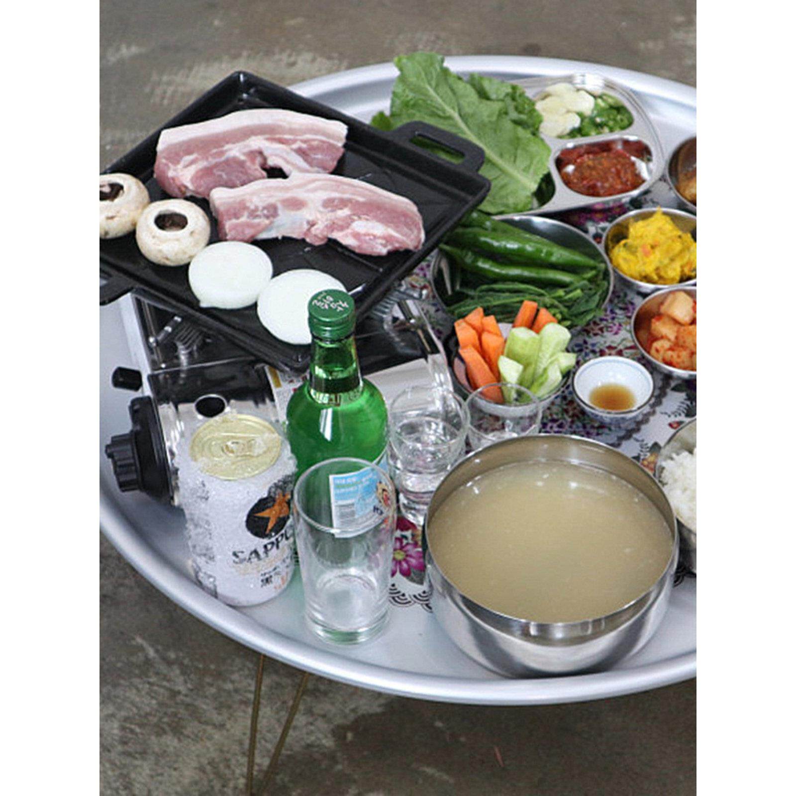 韩式铸铁方形烤盘搪瓷烤肉盘煎牛排铁板烧料理盘生铁烧烤盘