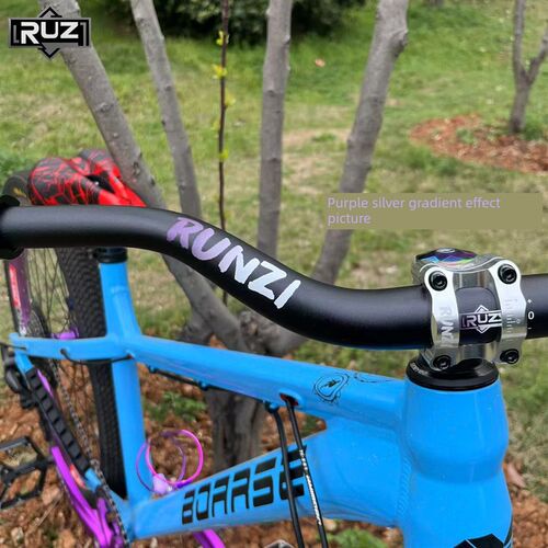 润子自行车下坡越野车把Xc/Am车把720/780mm山地车铝合金色标燕子