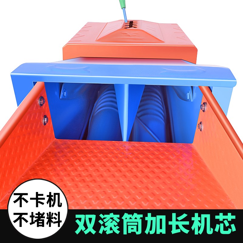 电动玉米脱粒机全自动家用小型双滚筒剥玉米器打玉米机器干 干湿