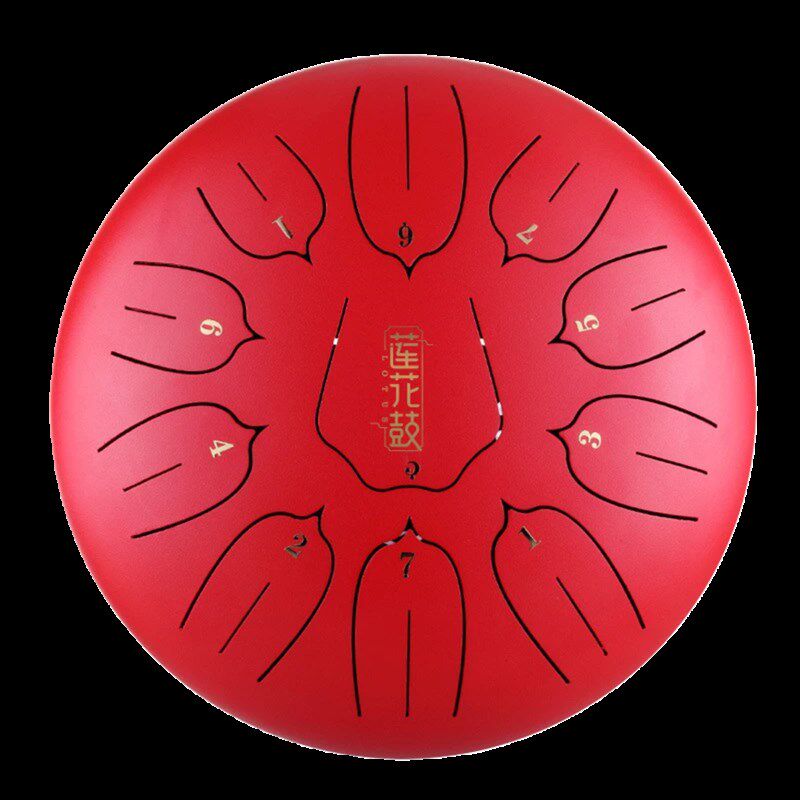 华蜀莲花鼓11音12寸10寸空灵鼓无忧色空鼓忘忧手碟钢舌鼓初学乐器