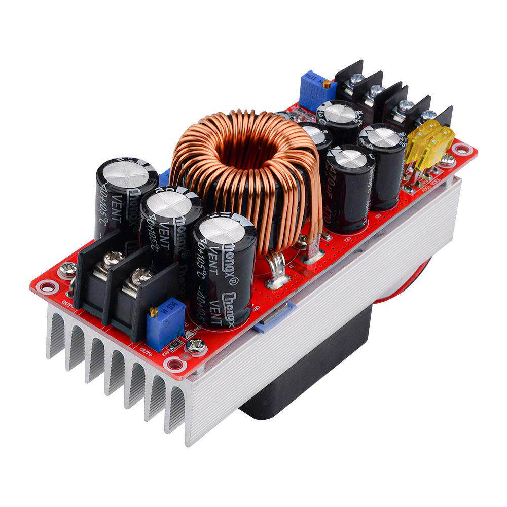 1500W 大功率 DC-DC 升压恒压恒流可调车载充电电源模组30A