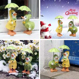鴨子亞馬遜新品 Ducks 一對鴨子花園裝 飾品廠家直銷現貨秒 Garden
