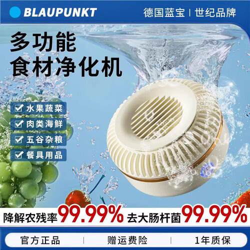 蓝宝果蔬清洗机多功能食材净化器食物洗菜机去农残纯钛Blaupunkt