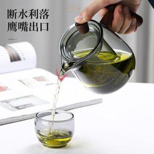 花茶泡茶壶 耐高温玻璃茶壶家用煮茶沏茶器水壶单壶电陶炉茶具套装