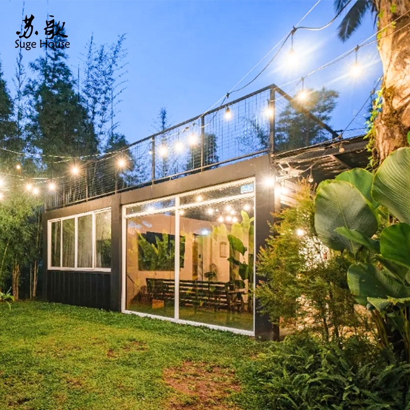 厂家直销镀锌钢结构集装箱活动板房改造创意模块化住人民宿酒店房