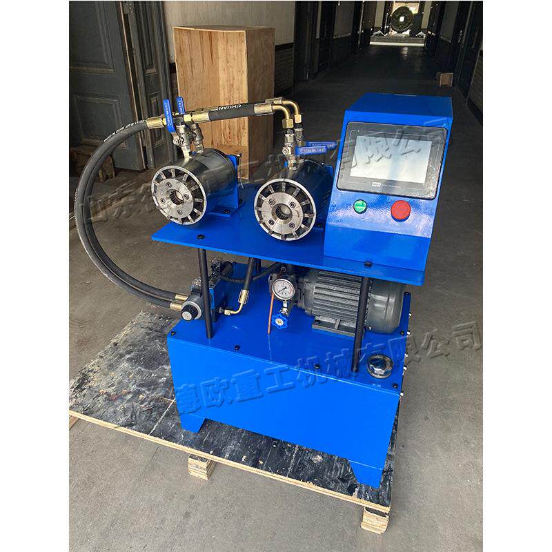 数控软管扣压机 喷水管卫浴管压管机 单双机头PE管扣压压合机