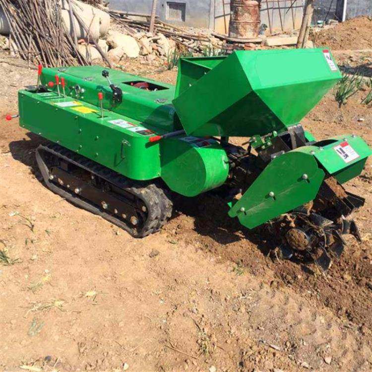 果园帮手履带开沟机园林开沟机多功能履带开沟机田园管理机