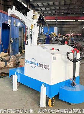 模具吊装小LHU吊车众厂升家间用移动液压吊臂电车动机吊可移动