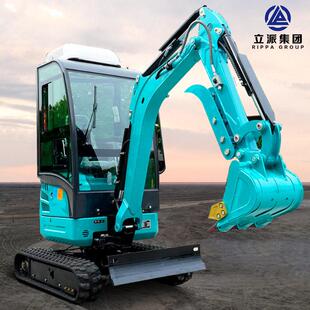 立派源头工厂全液压先导小型微型挖掘机 CE/EPA 可出口跨境小钩机
