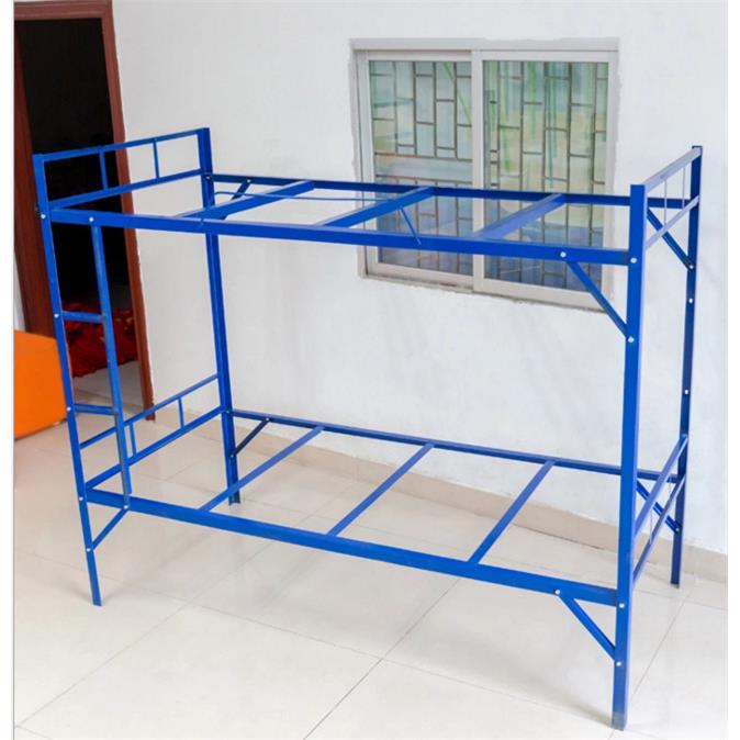 厂家工地角铁床深圳上下铺三角铁工地用架子床的公司