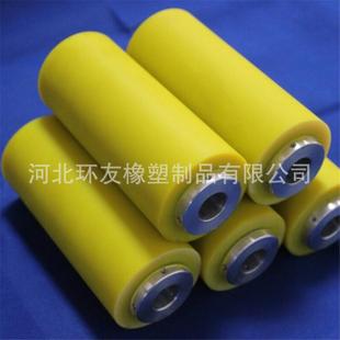 厂家专业生产聚氨酯铝芯铁心铸铁包胶件可依图纸加工非标件