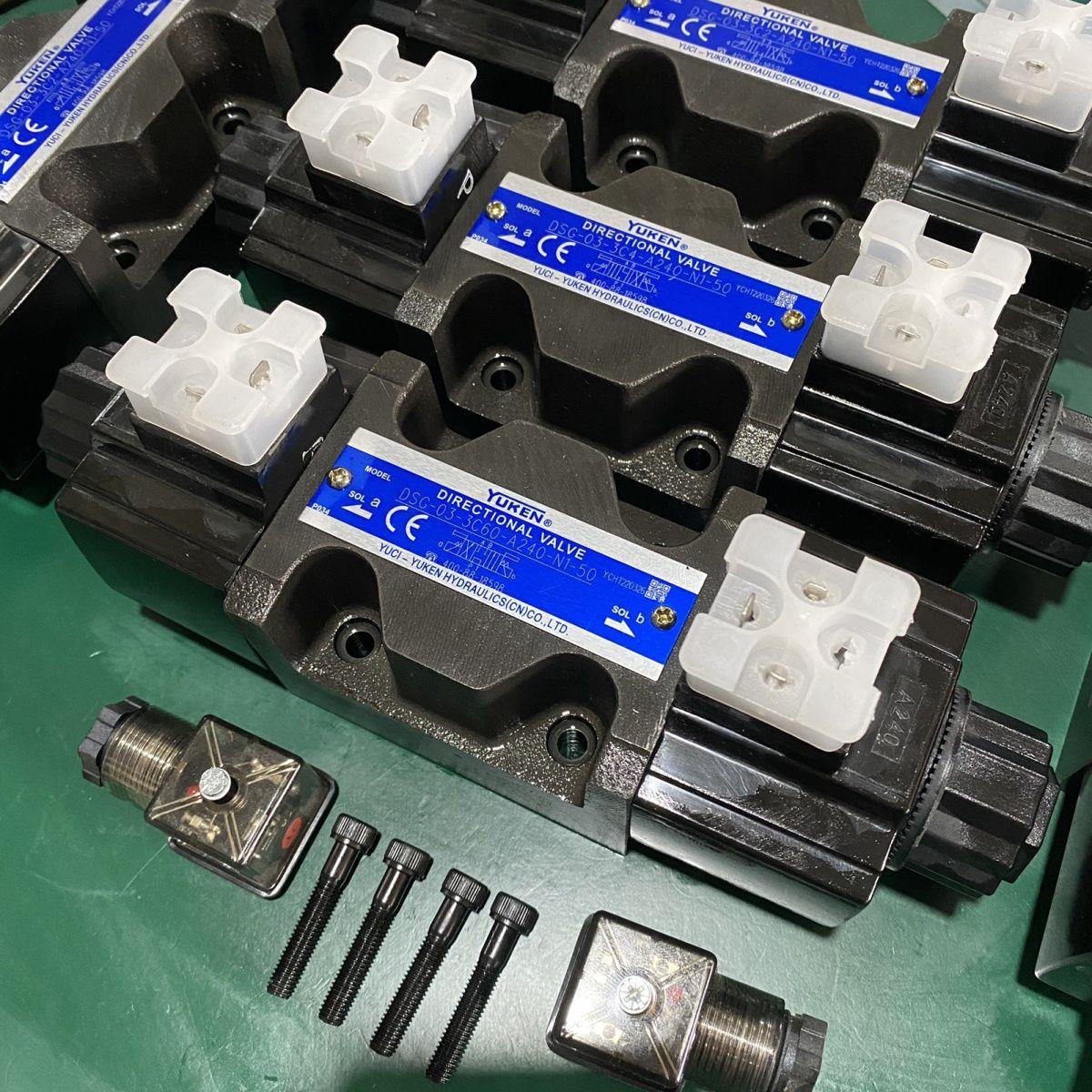 YUKEN榆次液压电磁阀DSG-03-2B2 DSG-03-3C2-D24-N1 3C4/3C60液控
