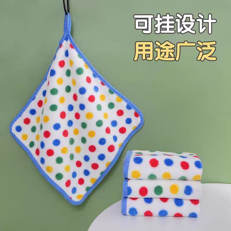 圆点抹布洗碗布厨房清洁布