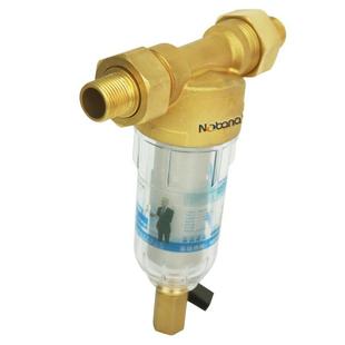 诺百纳前端前置过滤器反冲洗全屋净水器家用自来水井水管道滤水器