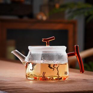 全度花茶壶套装 轻奢养生 英式 煮下午茶水果茶具耐热玻璃杯北欧风格
