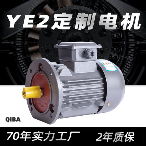 加工定制380v三相异步电动机 2/4/6/8极YE3电机 多功率马达机械