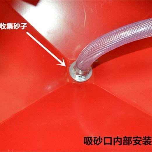小件杂质除锈专i用高强d度加压金属操作箱体喷砂机模型翻新便携