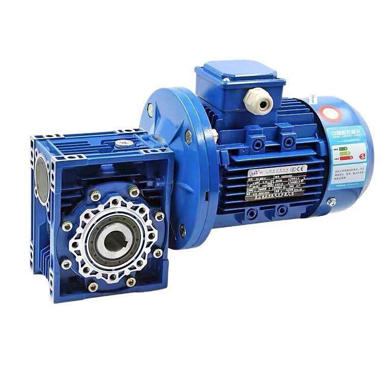 Nmrv减速器与电机涡轮蜗杆减速器蜗杆减速器小型齿轮箱Rv减速器集