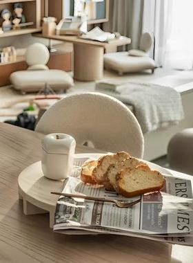 现代简约样板间装饰品摆件厨房餐桌彷真食物道具假吐司面 面包组