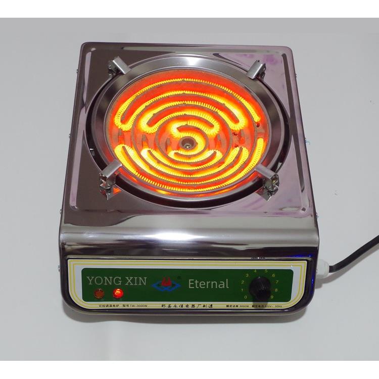 永信电炉家用电炉电炉2000W3000W可调温度电热丝炉无辐射烹饪炉