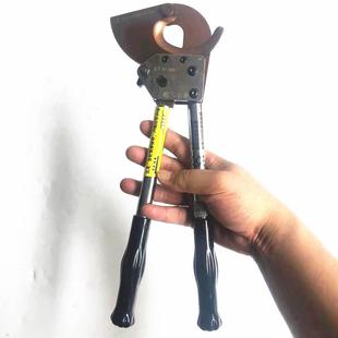 北京长信J40齿轮剪刀棘轮电缆剪线缆剪铜铝电缆剪手持式电缆切刀