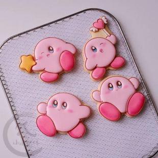 晴子老师星之卡比糖霜饼干模具儿童节卡通家用烘焙曲奇印模日系