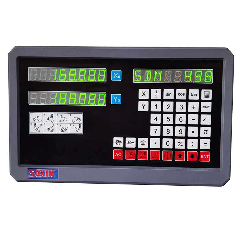 铣床电子尺 SOXIN光栅尺STA5-400MM索信数显表 光栅数显套装