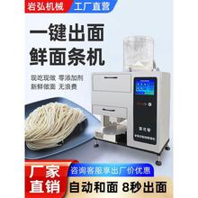 全自动智能商用面条机多功能鲜面机日式拉面机小型压面和面一体机