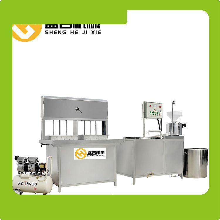 多功能全自动豆腐设备提供技术培训智能数控豆腐一体机