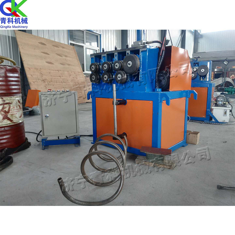 QK-75型金属管材盘圆机 金属型材盘管机 钢管小直径螺旋形弯曲机