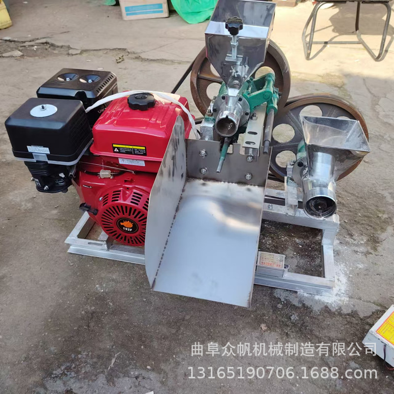 小型玉米膨化机 众帆五谷杂粮玉米粒香酥果膨化机 后备箱车载机械