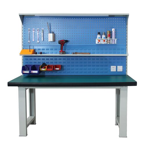 重型工作台防静电桌子钳工台车间工厂操作台实验维修工具桌打包台